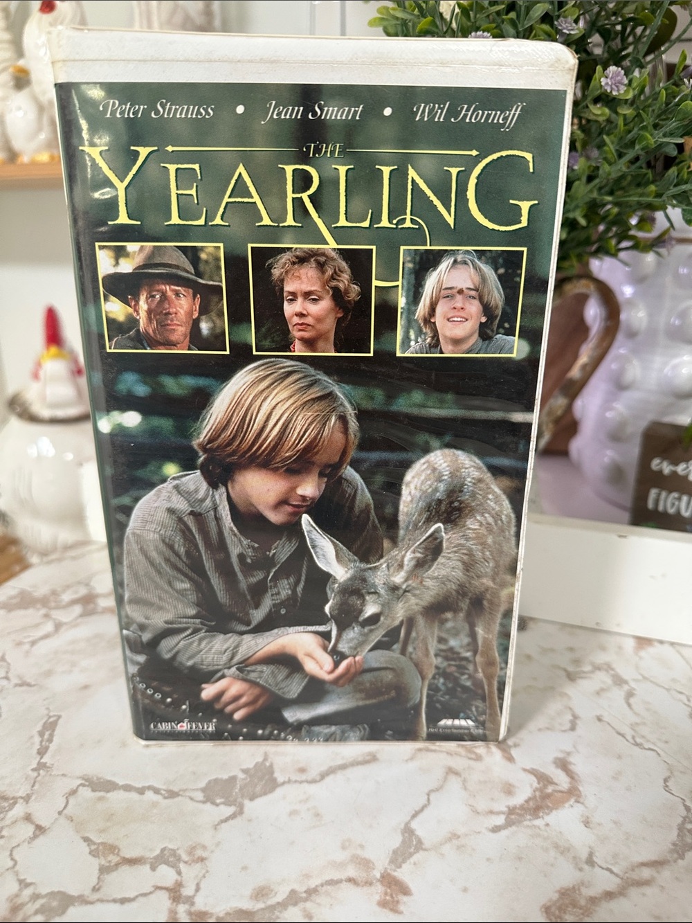 The Yearling VHS Movie — Green & Brown Cover Art